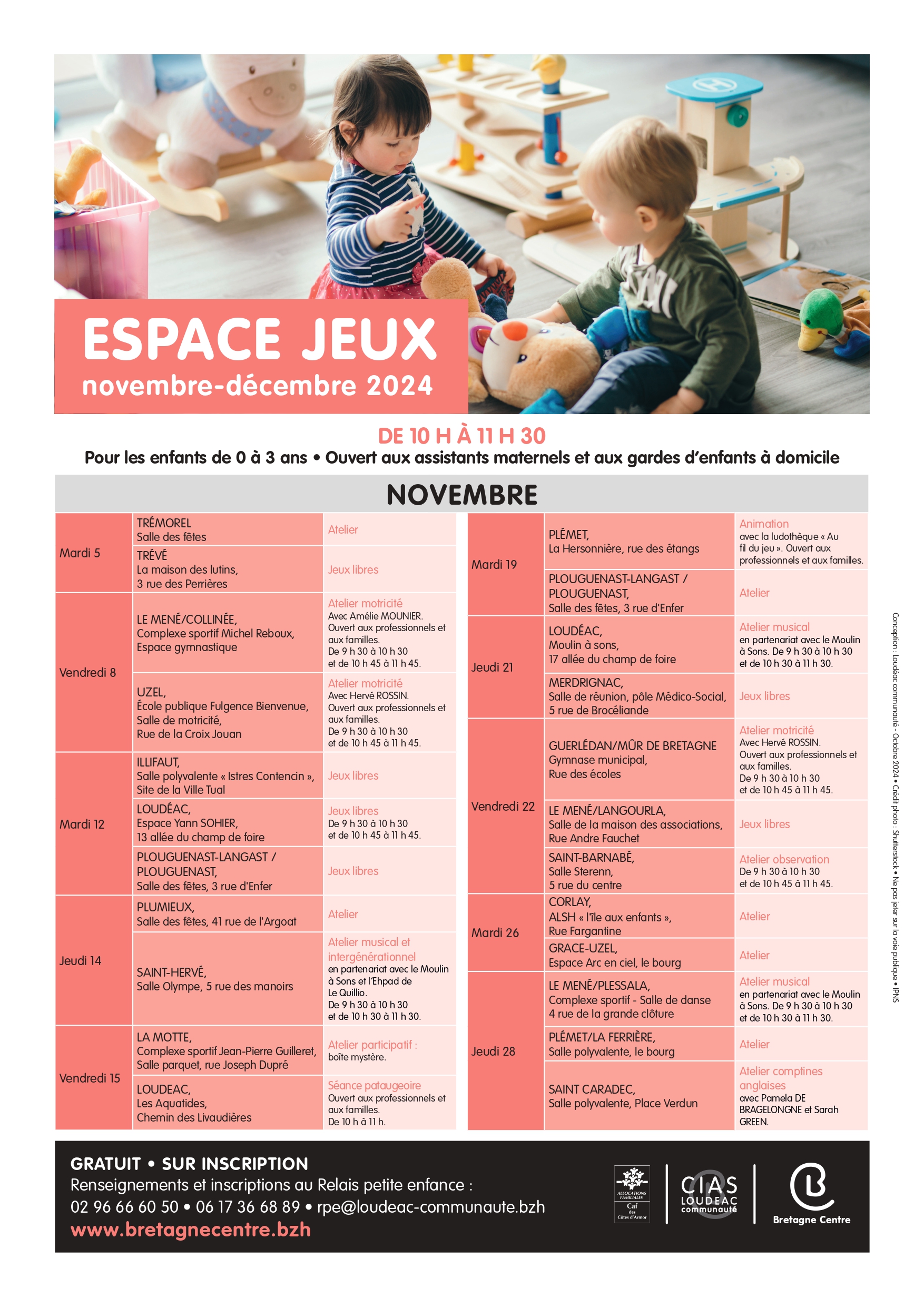 Espace parents enfants