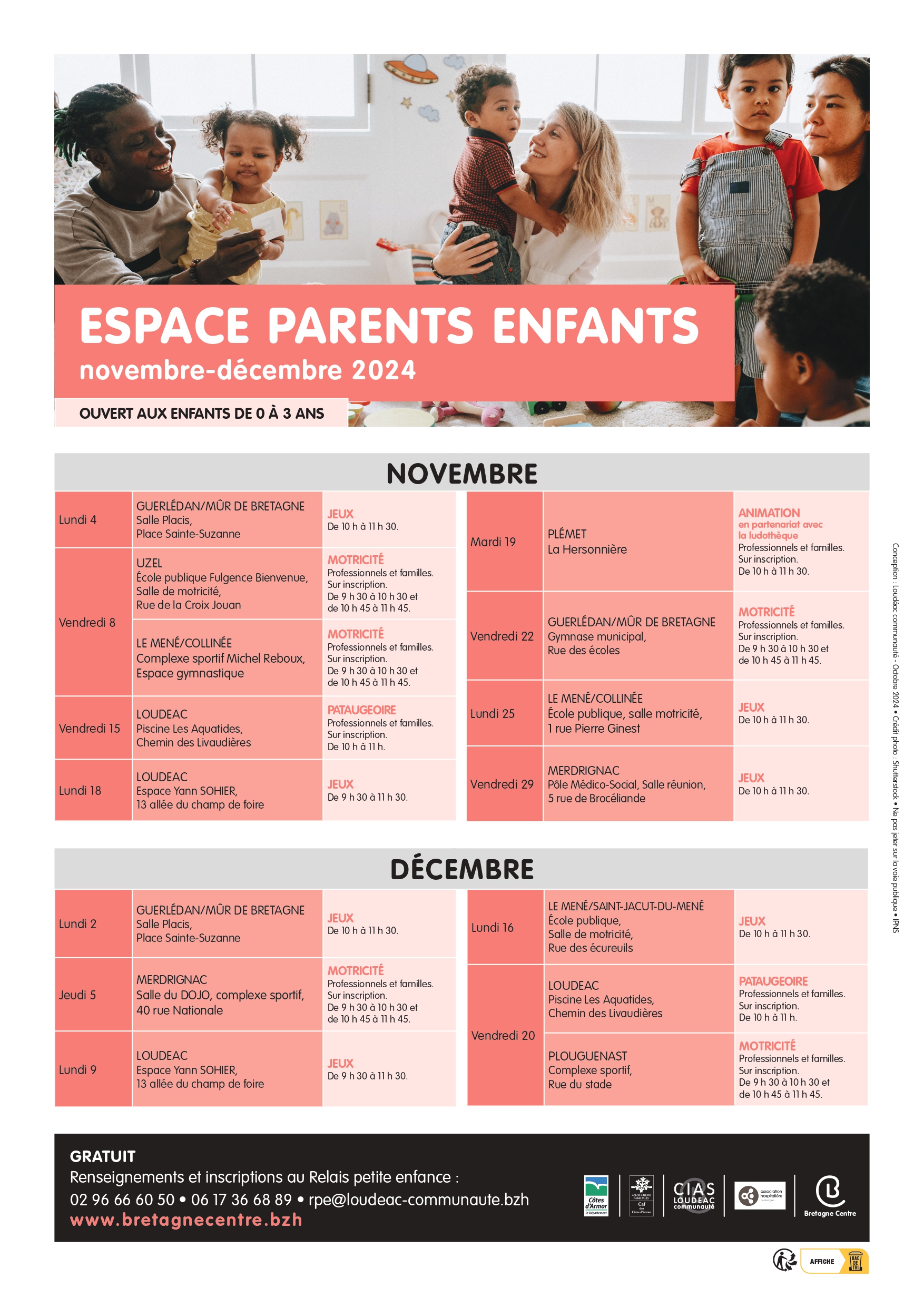 Espace parents enfants