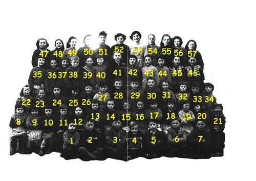 Ecole libre de Grâce-Uzel 1957-1958