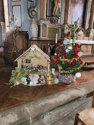 cr�che Eglise Notre Dame 2025 gr�ce-uzel